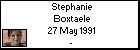 Stephanie Boxtaele